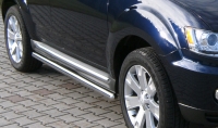 Боковые подножки(пороги) Mitsubishi Outlander XL (2010-2012)